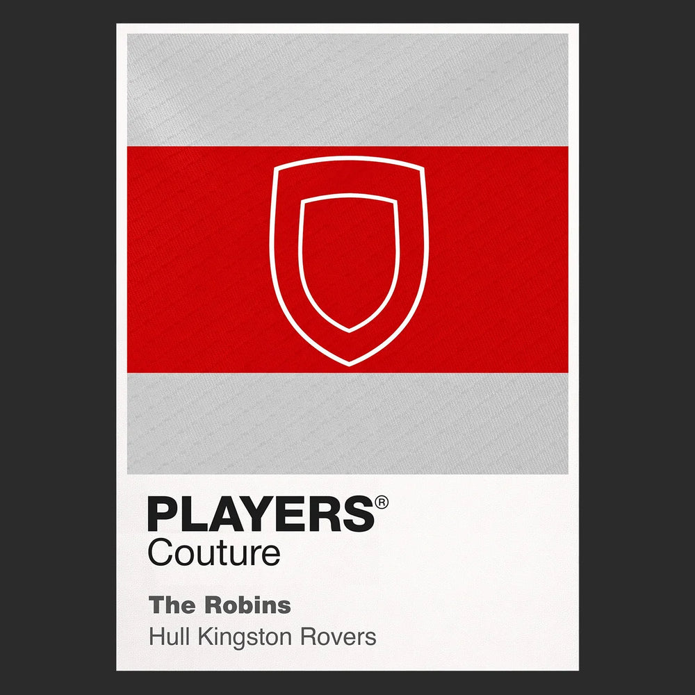 Hull KR Classic Rugby League Shirt Colours Frame Men's T-Shirt
