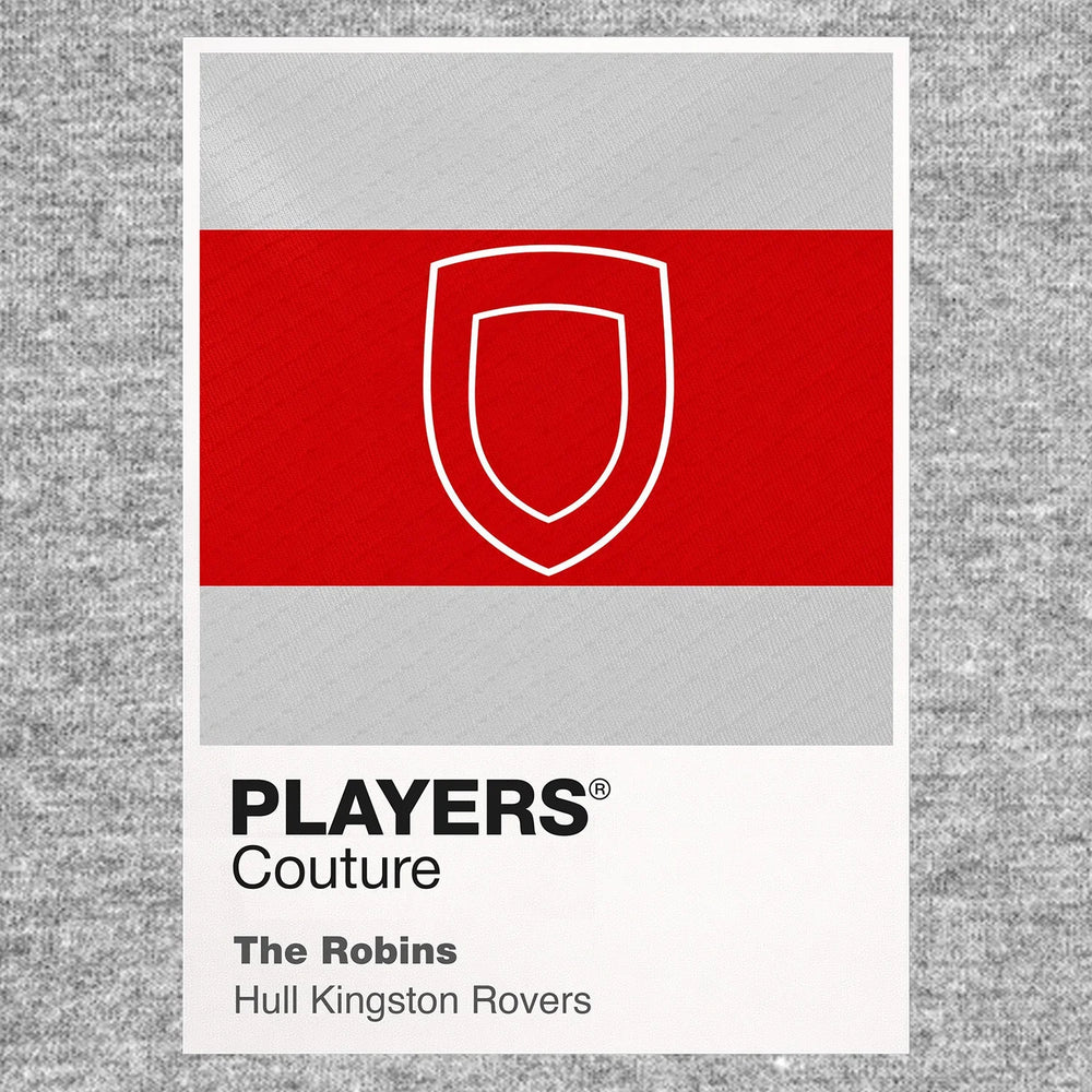 Hull KR Classic Rugby League Shirt Colours Frame Men's T-Shirt