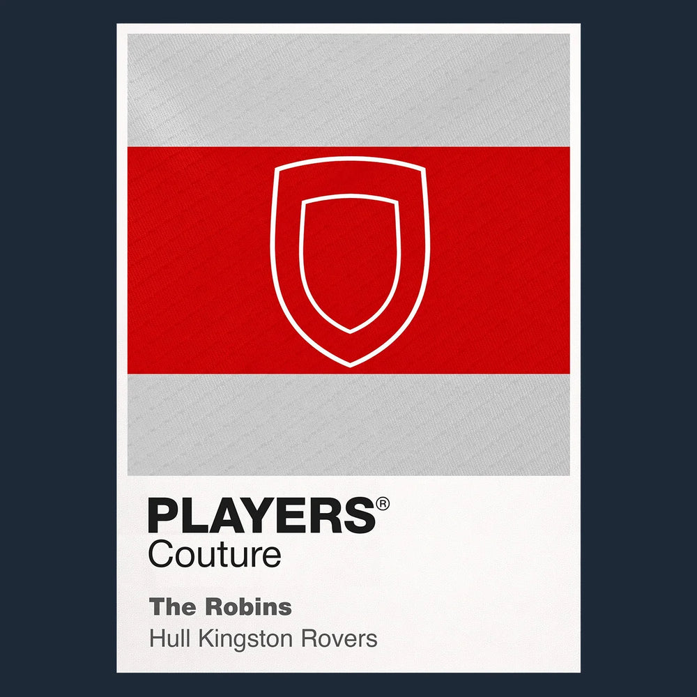 Hull KR Classic Rugby League Shirt Colours Frame Men's T-Shirt