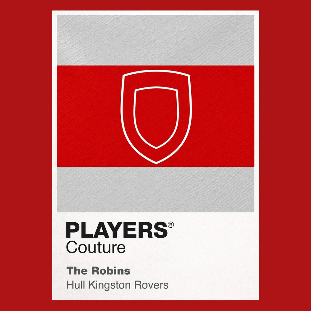 Hull KR Classic Rugby League Shirt Colours Frame Men's T-Shirt
