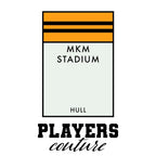Hull City Monopoly Card hoodie – white men's hoodie with black Hull City Monopoly Card letters and Players Couture logo on