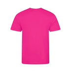 Essentials Collection t-shirt – pink kids' t-shirt with black Essentials Collection letters and Players Couture logo on the