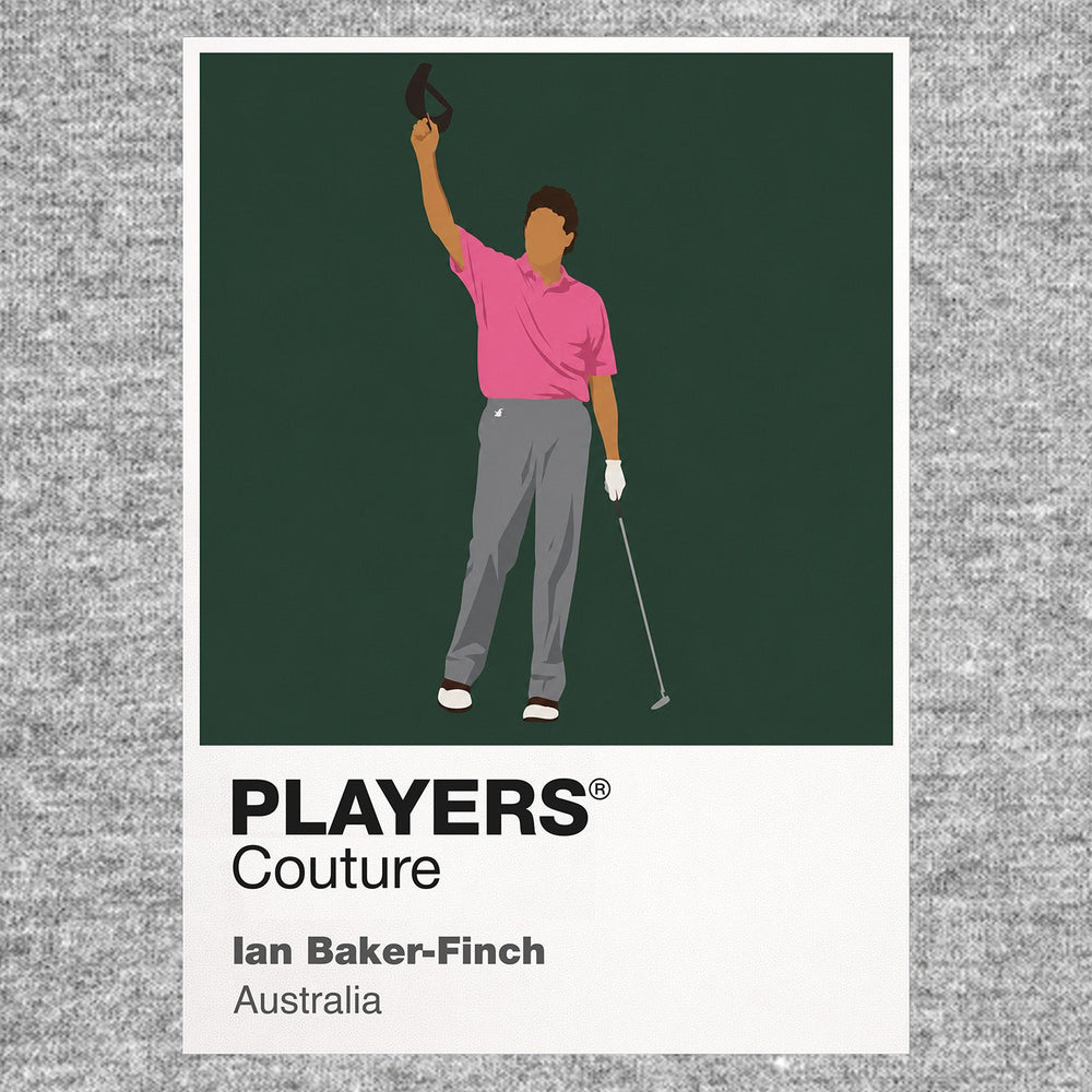Ian Baker Finch Golf Icon Frame Men's Polo Shirt