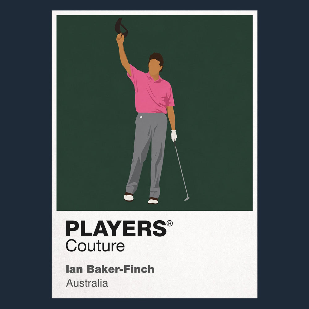 Ian Baker Finch Golf Icon Frame Men's Polo Shirt