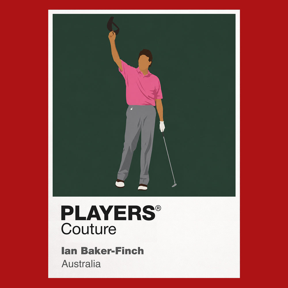Ian Baker Finch Golf Icon Frame Men's Hoodie