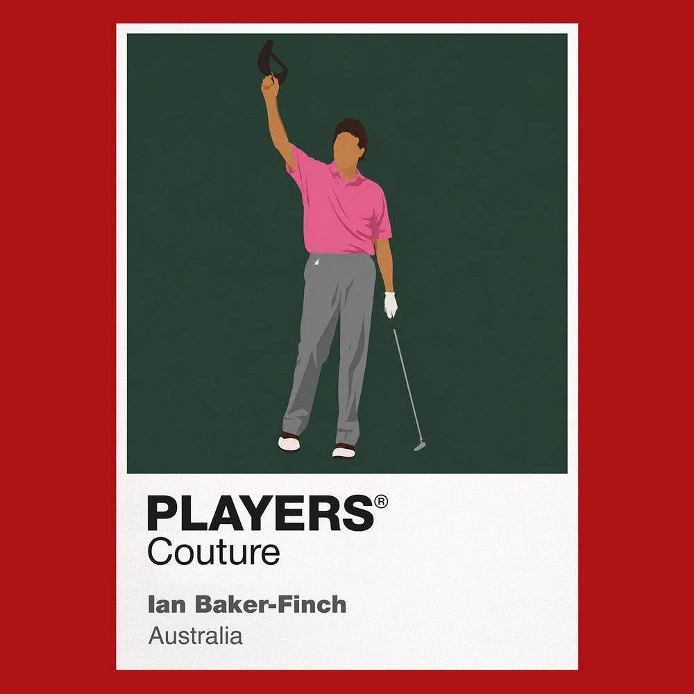 Ian Baker Finch Golf Icon Frame Men's Polo Shirt