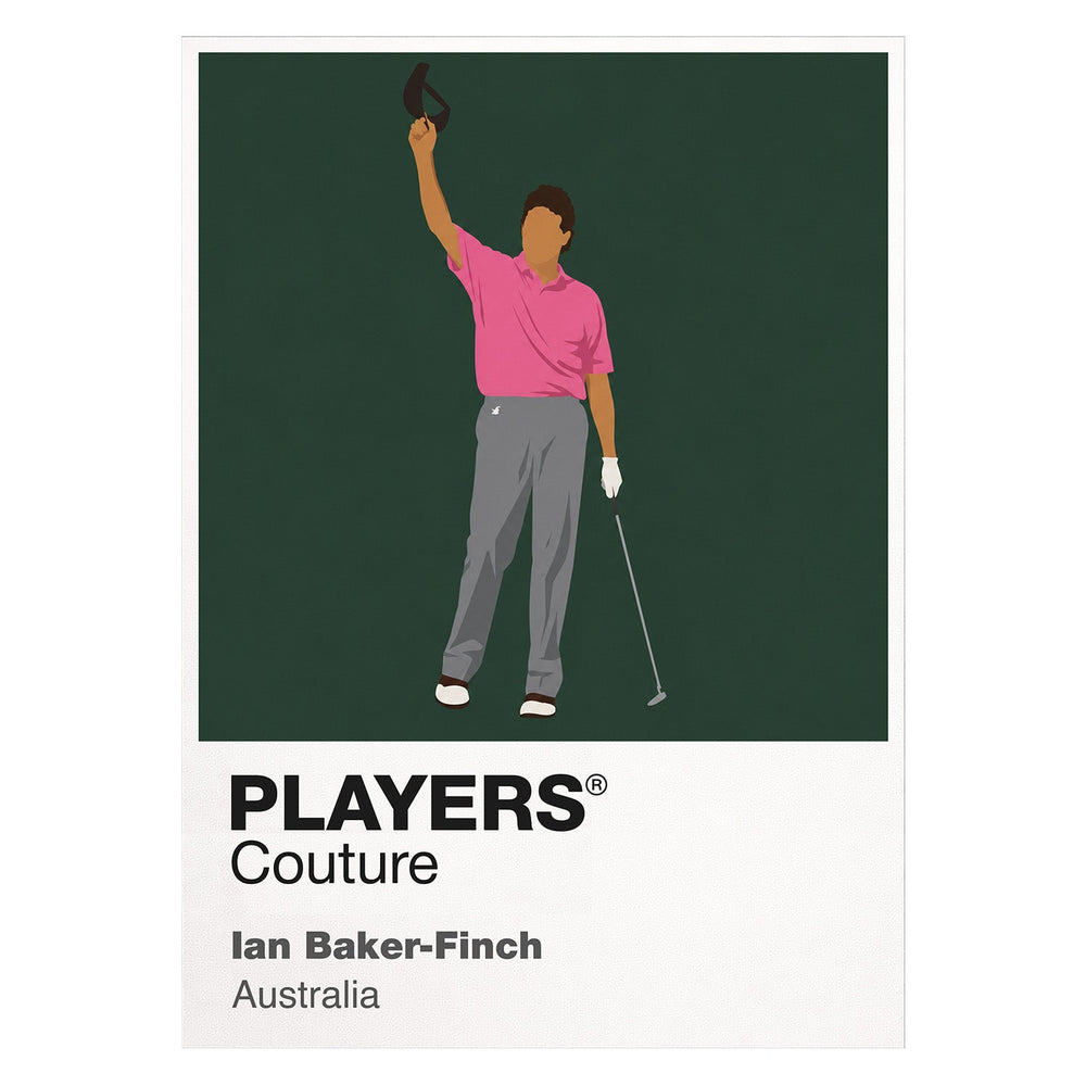 Ian Baker Finch Golf Icon Frame Men's Polo Shirt