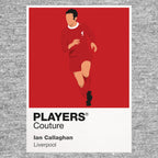 Ian Callaghan Liverpool grey Icon Frame artwork detail