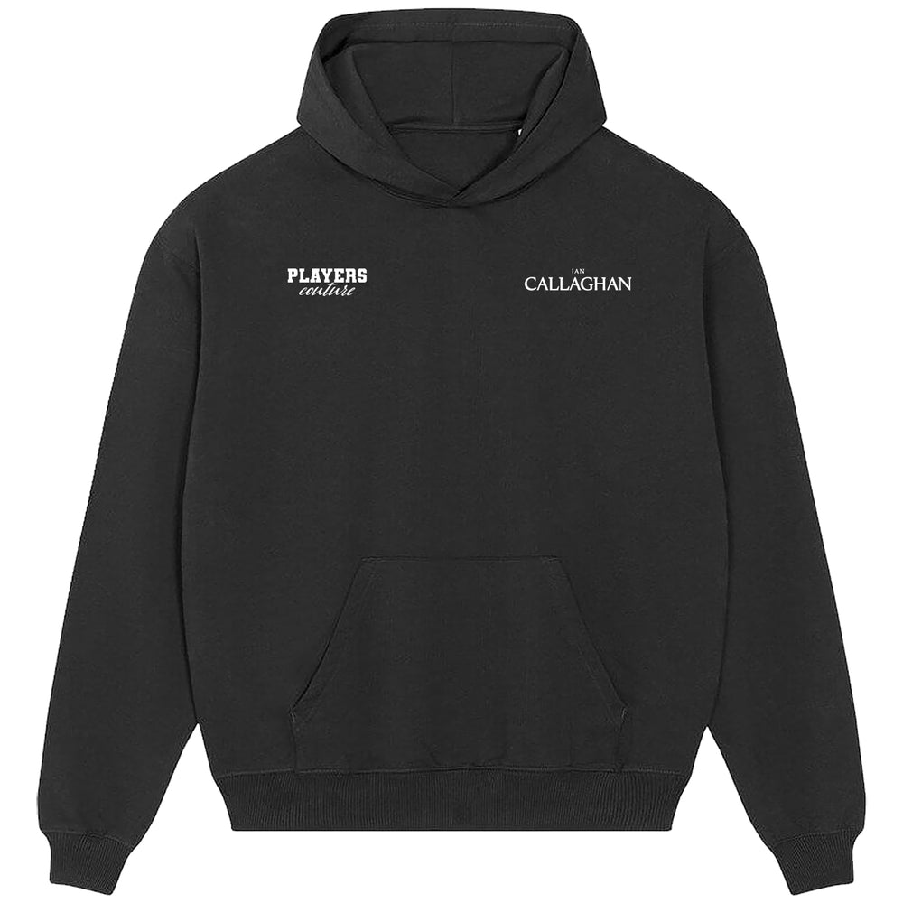 Ian Callaghan Logo Players Couture Men's Casual Hoodie Black