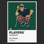 Ian Poulter Golf Icon Frame Men's Polo Shirt