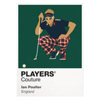 Ian Poulter Golf Icon Frame Men's Hoodie