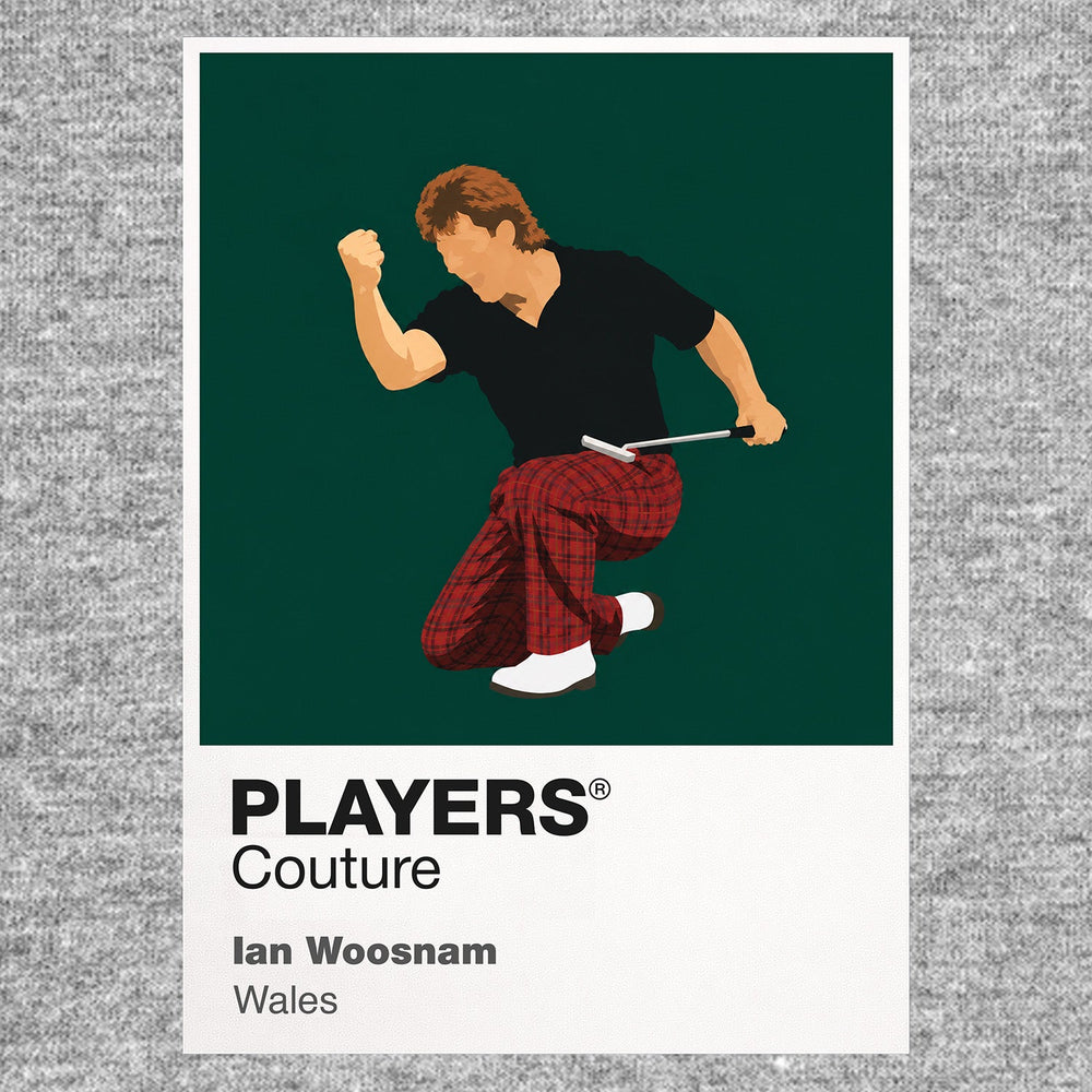 Ian Woosnam Golf Icon Frame Men's Polo Shirt