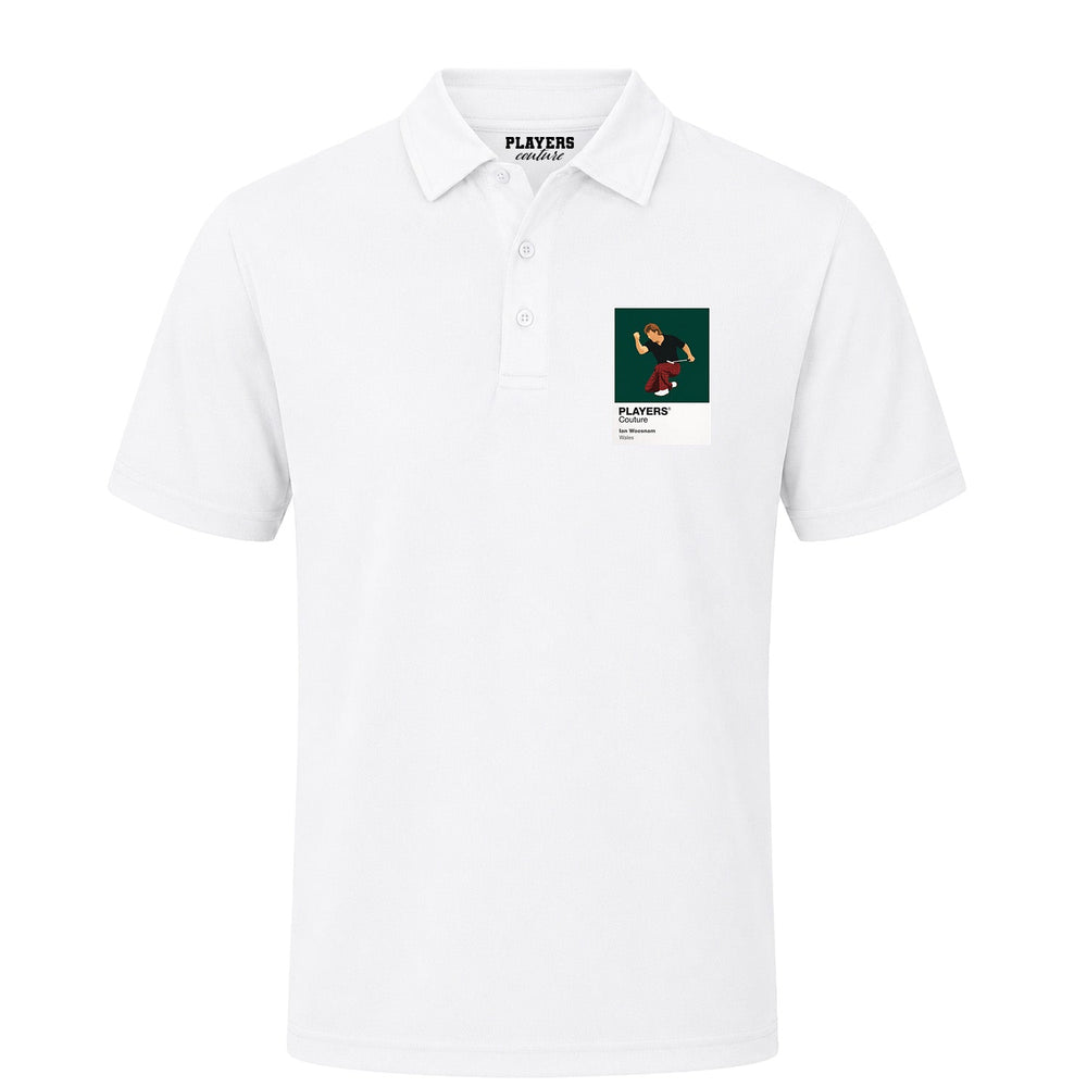 Ian Woosnam Golf Icon Frame Men's Polo Shirt - White