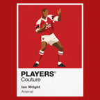 Ian Wright Arsenal Icon Frame Men's T-Shirt