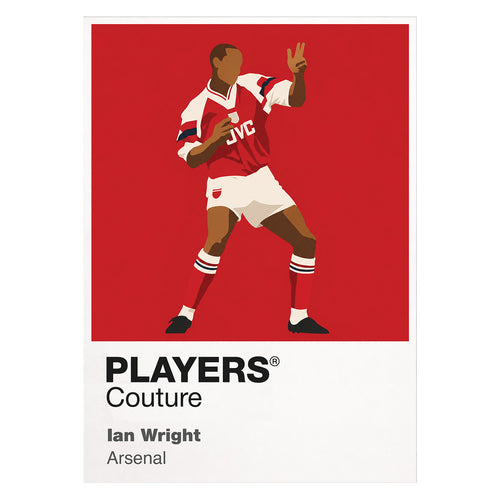 Ian Wright Arsenal Icon Frame Men's T-Shirt - Players Couture
