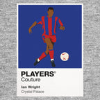 Ian Wright Crystal Palace Icon Frame — Gray