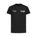 Ian Wright t-shirt – black kids' t-shirt featuring the Ian Wright Players Couture logo