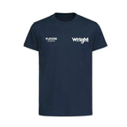 Ian Wright t-shirt – navy kids' t-shirt featuring the Ian Wright Players Couture logo