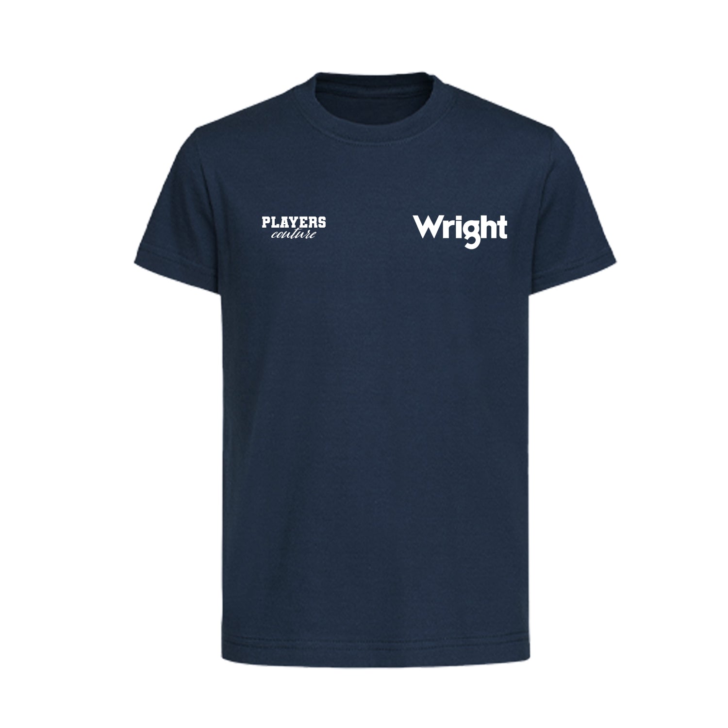 Ian Wright Logo Players Couture Kids T-Shirt Navy