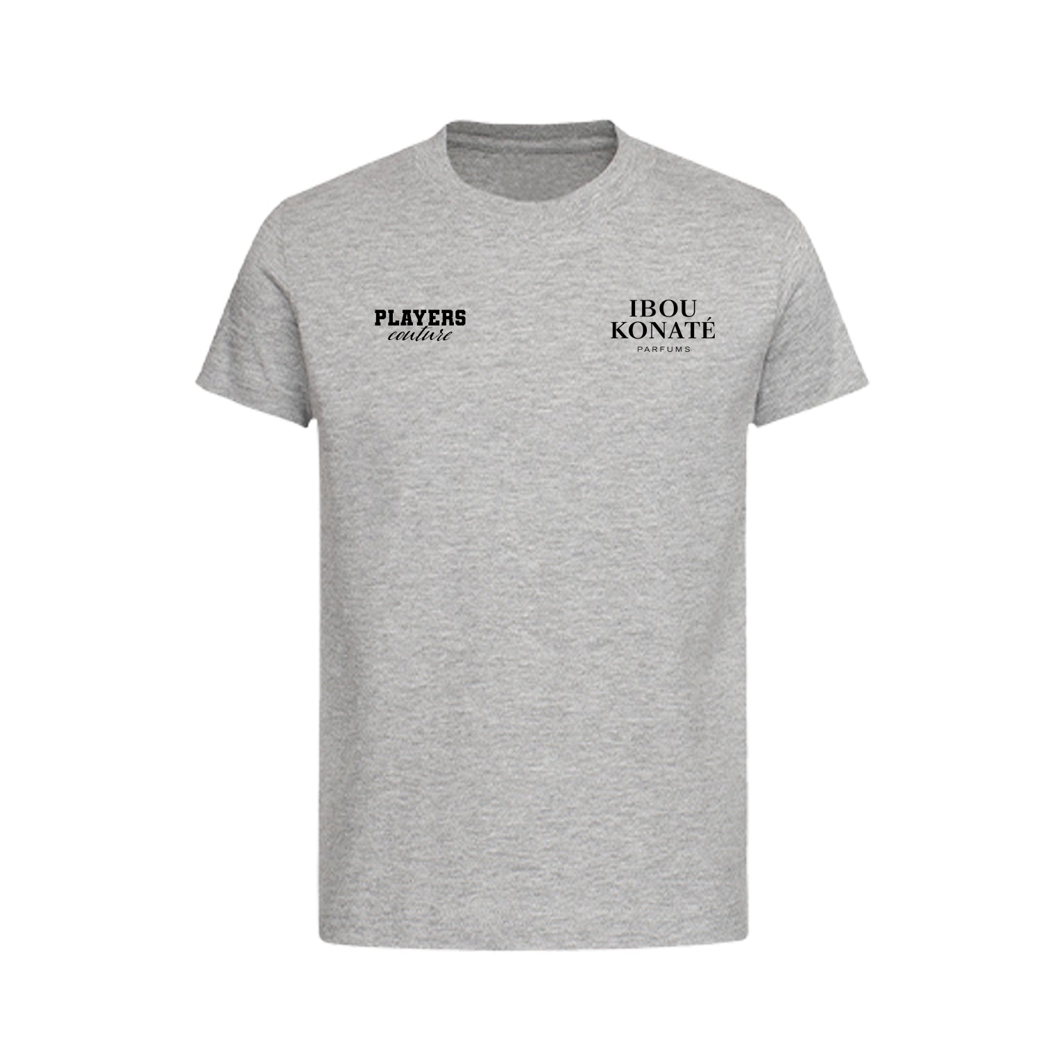 Ibou Konate Logo Players Couture Kids T-Shirt Gray