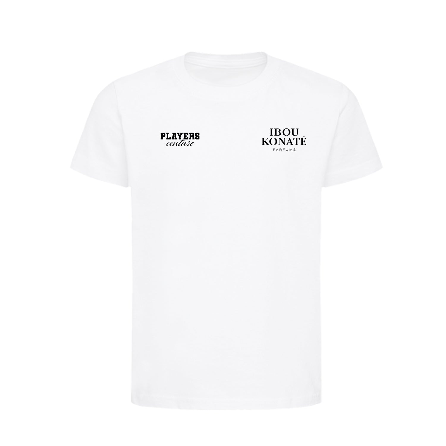 Ibou Konate Logo Players Couture Kids T-Shirt White
