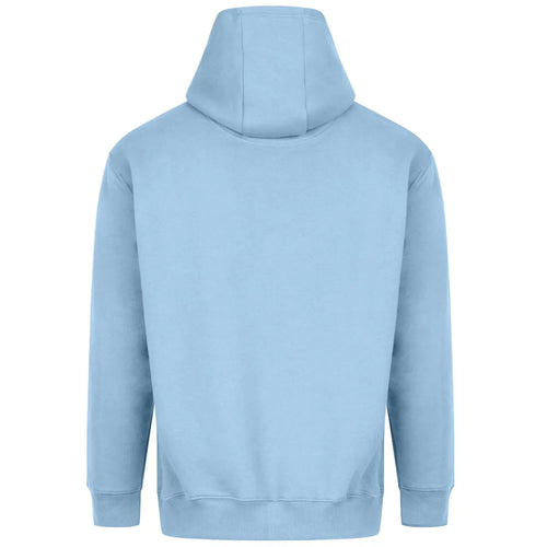 Essentials Collection hoodie – blue men's hoodie with white Essentials Collection letters and Players Couture logo on the
