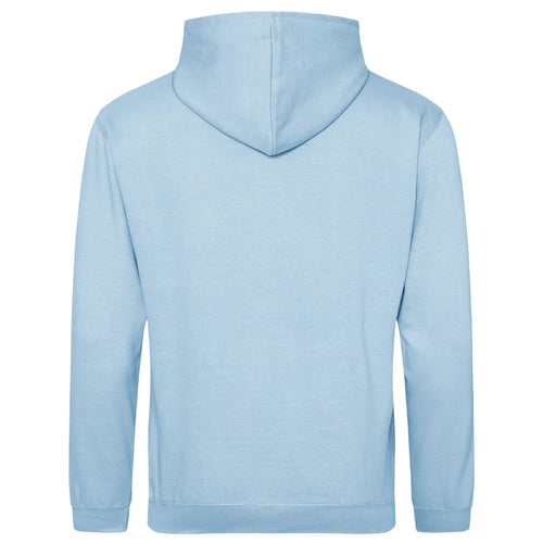 Essentials Collection hoodie – blue men's hoodie with white Essentials Collection letters and Players Couture logo on the