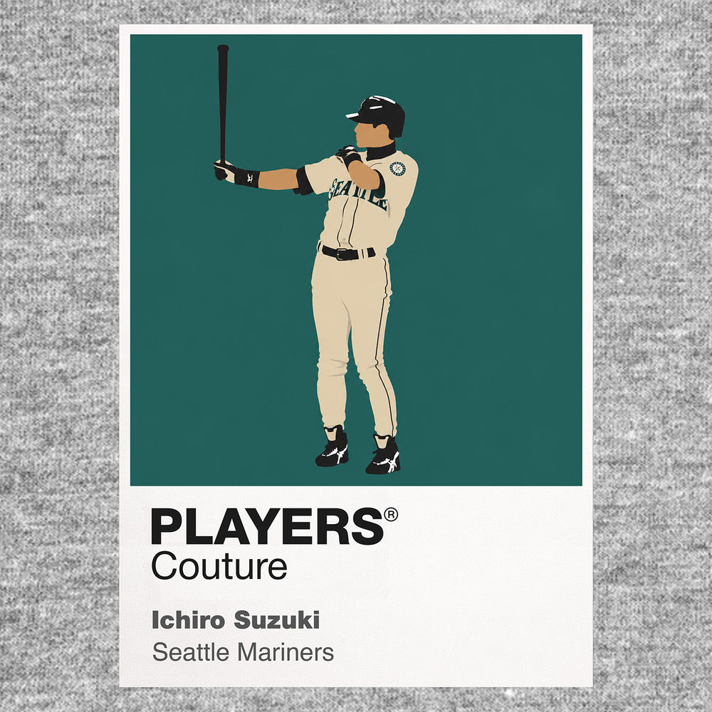 Ichiro Suzuki Mariners Baseball Icon Frame - Icon Design (View 7)