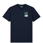 Ichiro Suzuki Mariners Baseball Icon Frame Men's T-Shirt - Navy