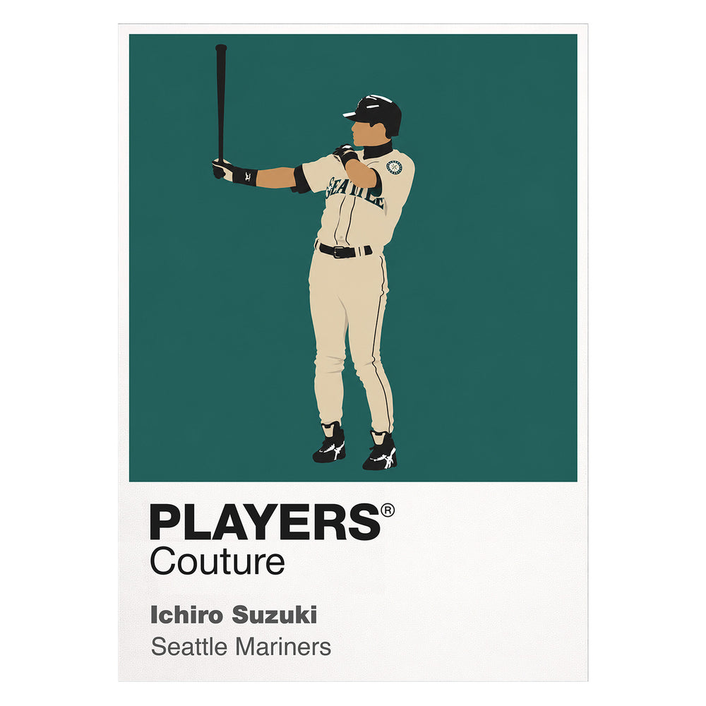 Ichiro Suzuki Mariners Baseball Icon Frame - Icon Design