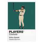 Ichiro Suzuki Mariners Baseball Icon Frame - Icon Design