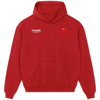 Igor Biscan hoodie – red men's hoodie featuring the Igor Biscan Players Couture logo