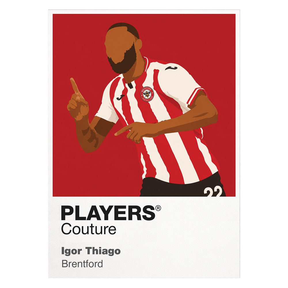 Igor Thiago Brentford Icon Frame Men's T-Shirt – image 1