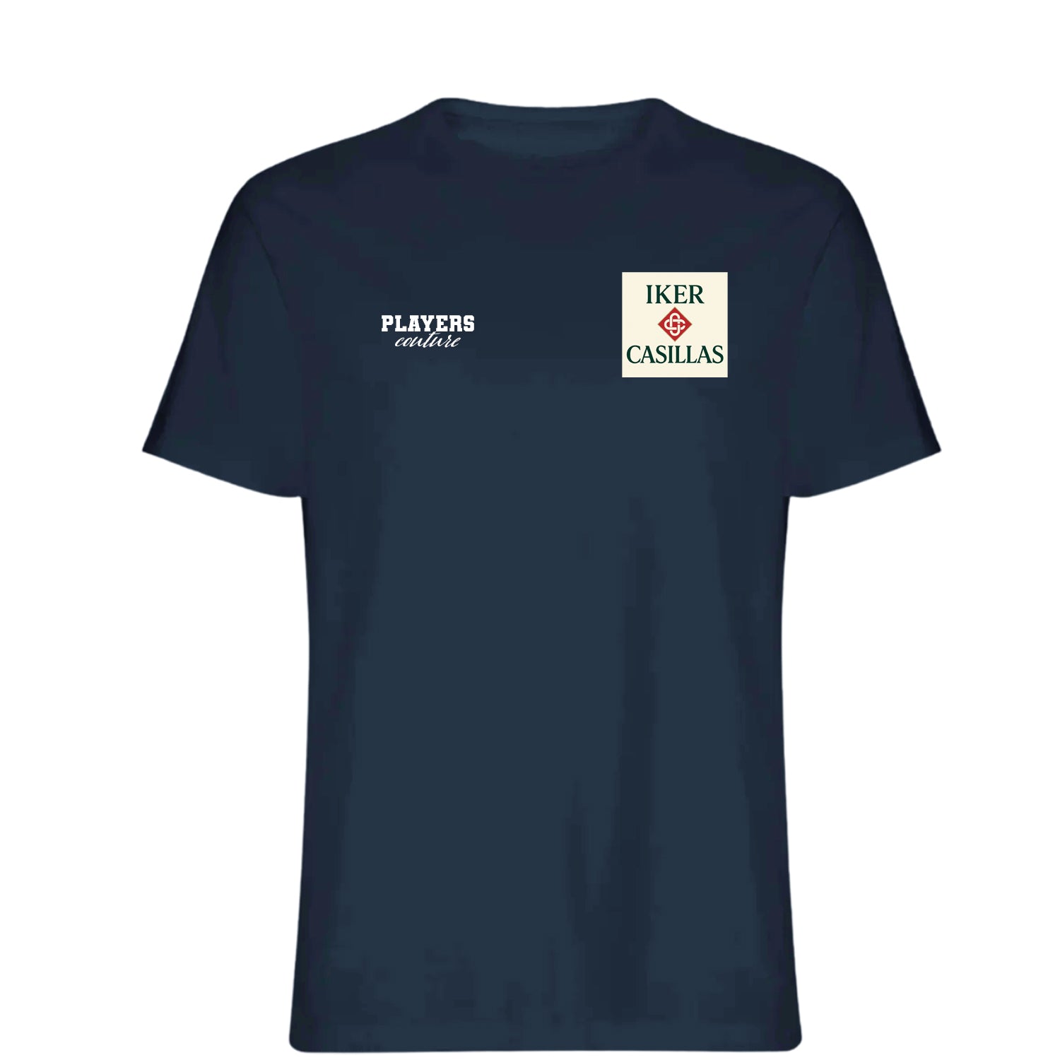 Iker Casillas Logo Players Couture Mens T-Shirt Navy