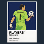 Iker Casillas Real Madrid Icon Frame — Navy