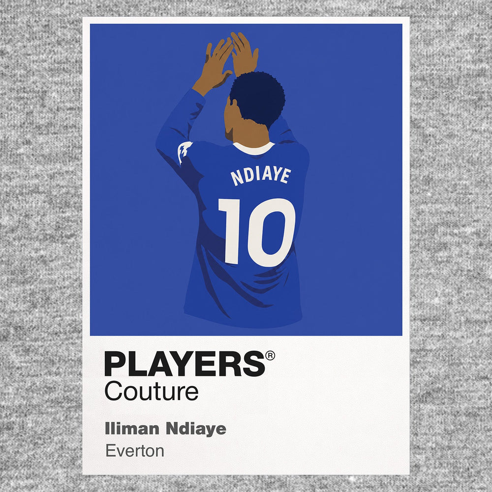 Iliman Ndiaye Everton Men's T-Shirt - Grey