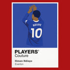 Iliman Ndiaye Everton Men's T-Shirt - Red