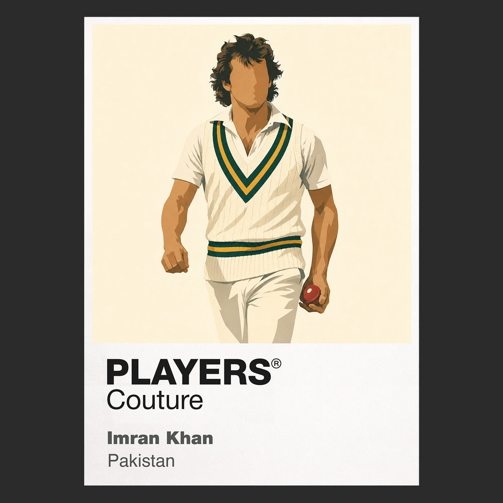 Imran Khan Cricket Icon Frame Men's T-Shirt
