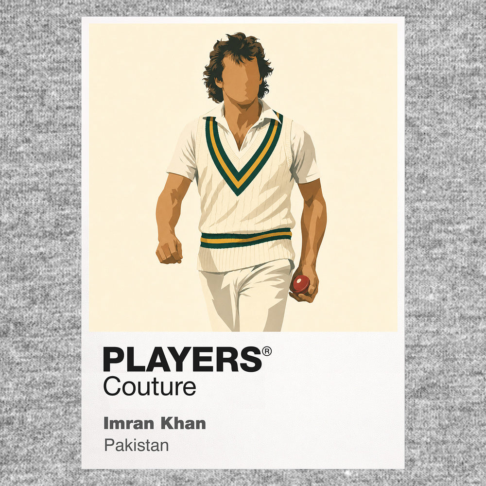 Imran Khan Cricket Icon Frame Men's T-Shirt