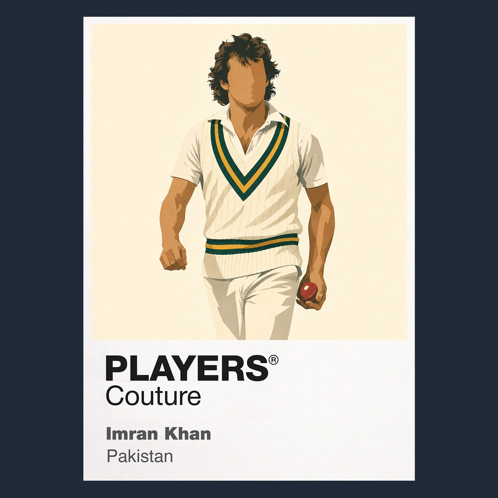 Imran Khan Cricket Icon Frame Men's T-Shirt