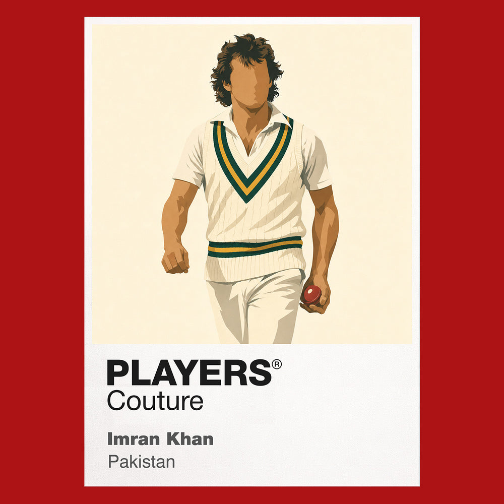 Imran Khan Cricket Icon Frame Men's T-Shirt