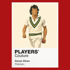 Imran Khan Cricket Icon Frame Men's T-Shirt