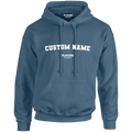 Indigo Blue Custom Great Value Players Couture Men's Basic Hoodie Indigo Blue