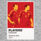 Iniesta & Xavi Players Couture Frame Gray