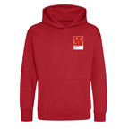 Iniesta & Xavi Players Couture Kids Red Hoodie