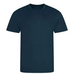 Custom Upload Your t-shirt – blue men's t-shirt featuring the Custom Upload Your Players Couture logo