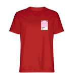 Inter Miami t-shirt – red men's t-shirt featuring the Inter Miami Players Couture logo