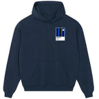 Inter Milan hoodie – navy men's hoodie featuring the Inter Milan Players Couture logo