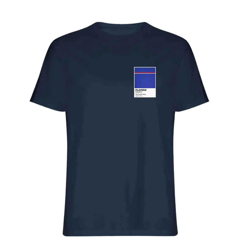Ipswich Town t-shirt – navy men's t-shirt featuring the Ipswich Town Players Couture logo
