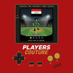 Iraq World Cup 8-Bit Men's Hoodie retro gaming football design by Players Couture